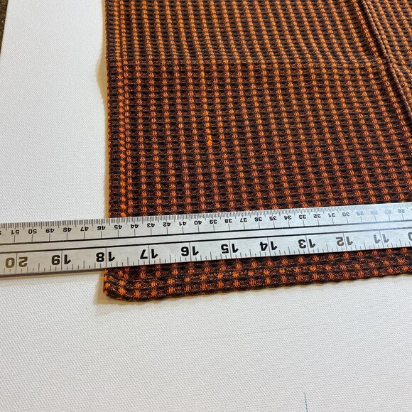 Vintage Halloween Dish Tea Towel Cotton 29" x 18.5" Witch Moon Black Orange - Picture 5 of 8